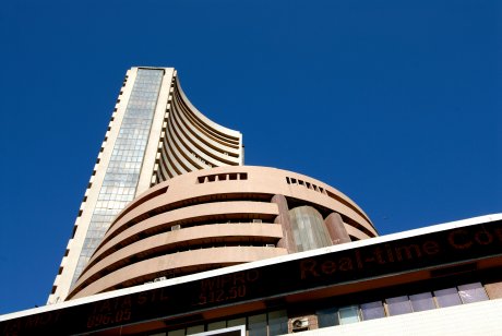 The BSE building in Mumbai, India