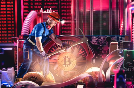 A bitcoin miner