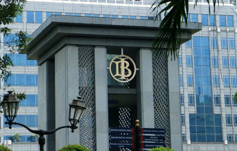 Bank Indonesia building in Jakarta, Indonesia