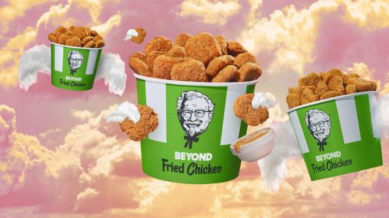 KFC Beyond Fried Chicken buckets