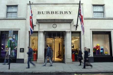 Burberry store front