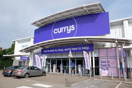Currys store in Watford, England. Photo:Shutterstock