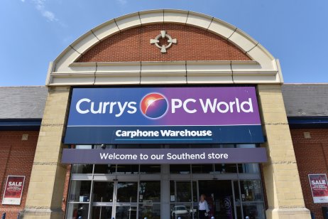 Currys store in Southend, England. Photo: Getty
