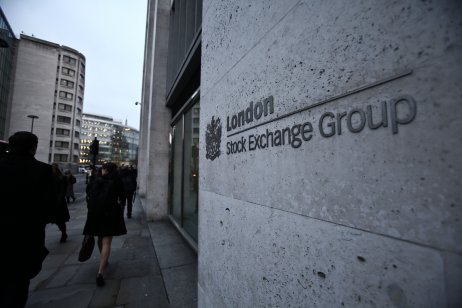 Exterior of the London Stock Exchange in the UK