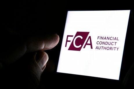 FCA logo on a screen