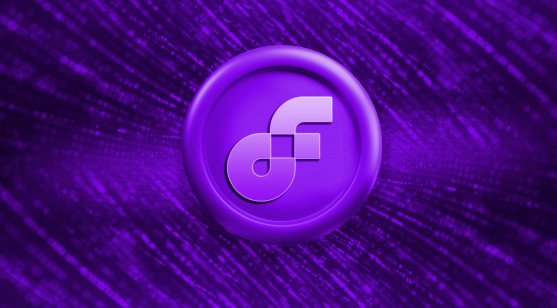 Photo of purple coin