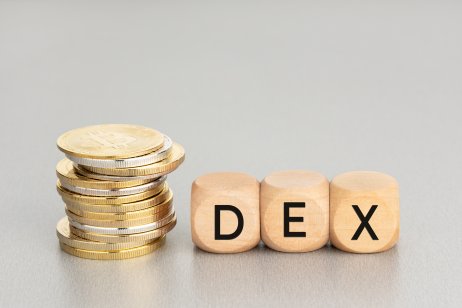 DEX spelt out on wooden blocks