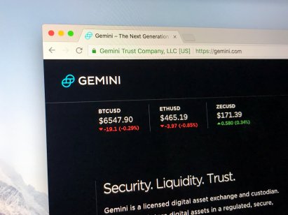 Gemini Trust screen 