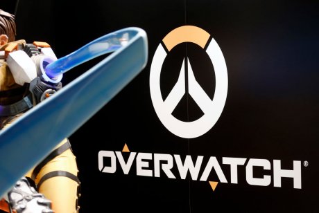 A image of the Overwatch game. 