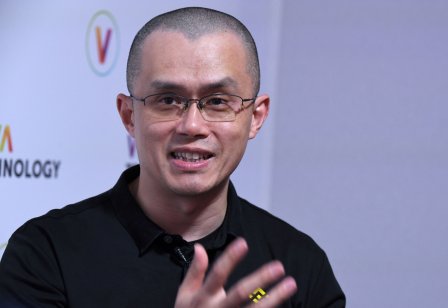 Portrait photo of Binance founder and CEO Changpeng ‘CZ‘ Zhao