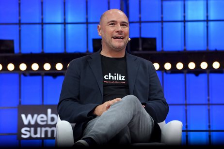 Alexandre Dreyfus, CEO, Chiliz & Socios.com, speaking at Web Summit 2022 in Lisbon, Portugal