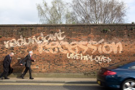 recession graffiti 