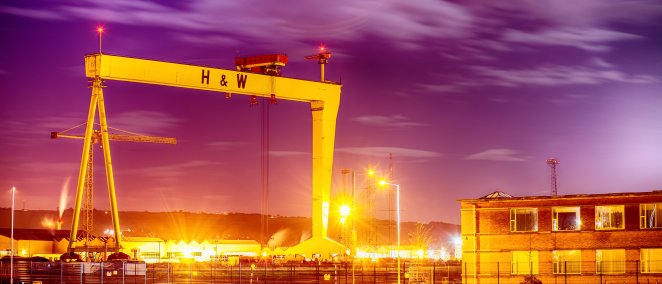 Harland & Wolff shipyard. Photo: Shutterstock