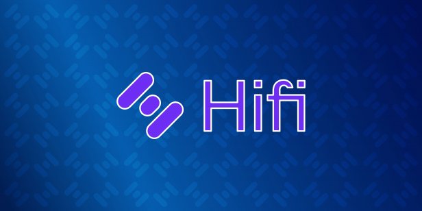 The Hifi Finance logo and text on a blue background