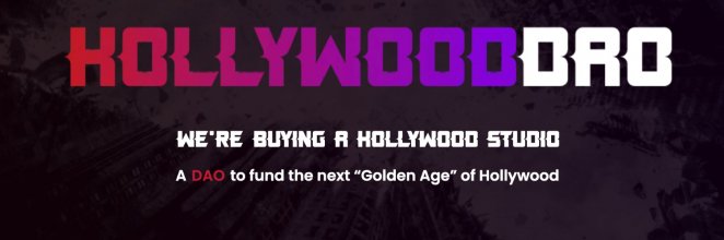 HollywoodDAO wants to become a film and TV studio