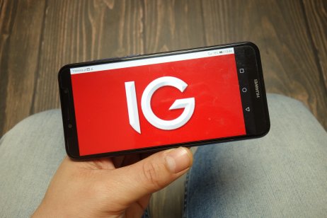 IG Group logo; Credit: Shutterstock
