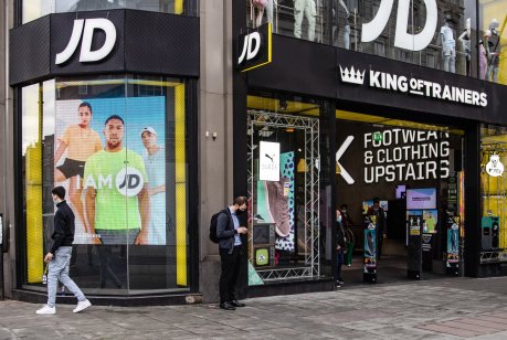 JD Sports store in London. Photo: Getty