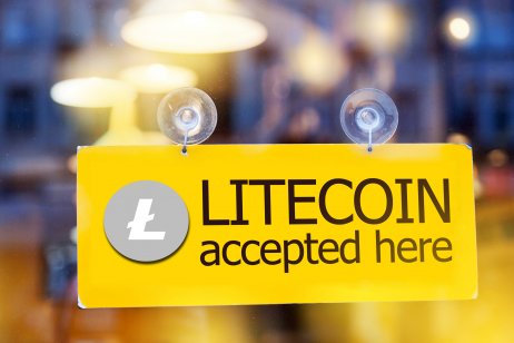 Sign sayimh 'Litecoin welcome here'