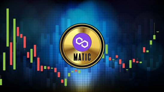Representation of the polygon token, MATIC, and its icon
