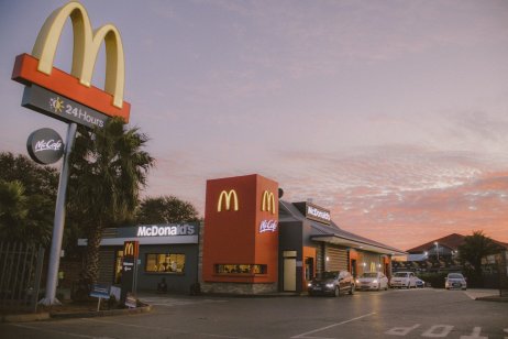 A McDonald's restaurant