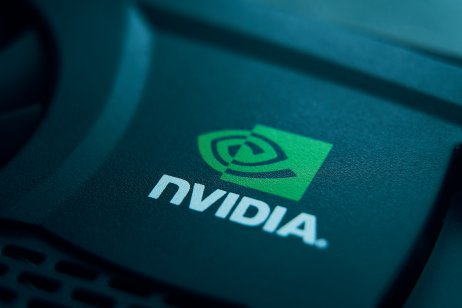 The Nvidia (NVDA) logo on one of its graphics cards