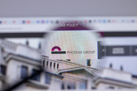 The Phoenix Group logo magnified from the corporate website