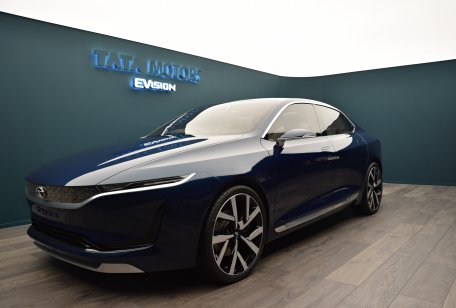 A Tata Motors concept car in Switzerland 