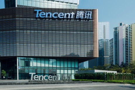 Tencent HQ in China. Photo: Shutterstock
