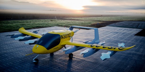 Wisk’s Cora prototype air taxi prepares for take-off