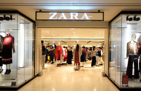 Zara store in Hong Kong. Photo: Shutterstock