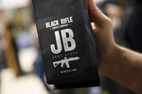 Retail bag of Black Rifle Coffee