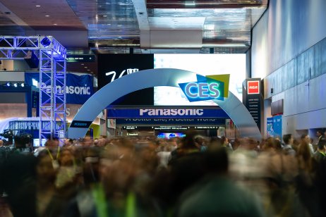 Visitors at a previous CES event 