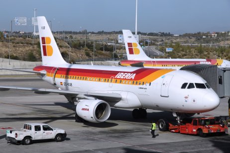 Iberia charter plane. Photo: Shutterstock