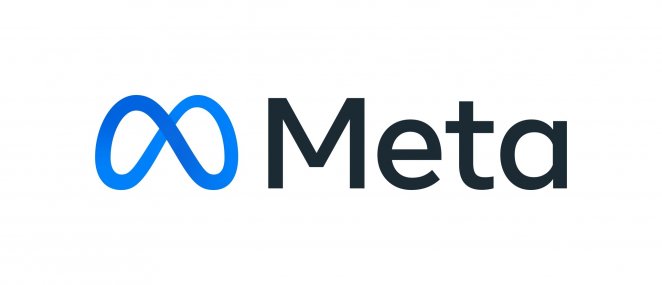 Facebook's new logo as Meta