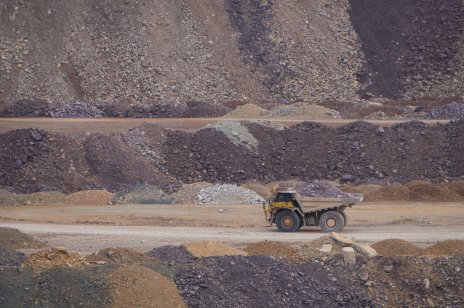 An iron-ore mine