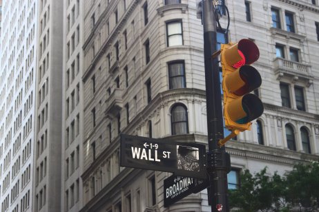 Wall Street red light 