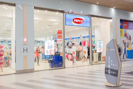 Pepco shop in Veranda mall near Obor market in Romania