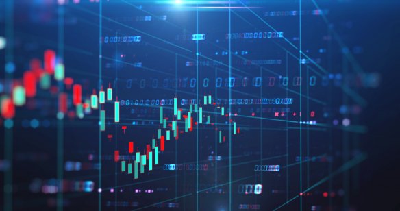 Project Galaxy (GAL) price prediction: Can Web3 project deliver? Illustration of the financial stock market chart, business investment concept and future stock trading.