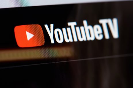 YouTube TV logo on computer screen