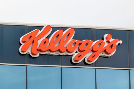 Kellogg's sign on their Canada's head office building in Mississauga, an American multinational food-manufacturing company