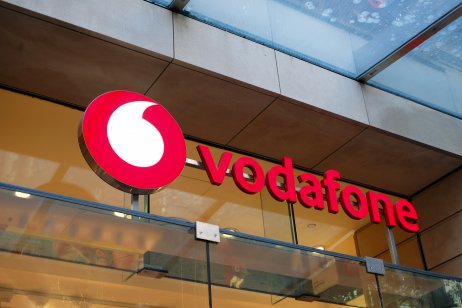 Vodafone store exterior in Sydney, Australia