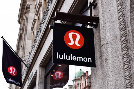 London, UK - 11 August 2019: Lululemon flagship store on Regent Street. Lululemon is a Canadian athletic apparel retailer. Described as a yoga-inspired athletic apparel company for women and men.