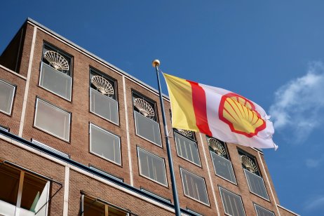 Shell headquarters in The Hague, Netherlands