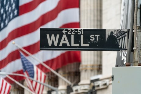 Wall Street sign in New York