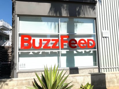 Venice, California (USA) - October 5, 2019. BuzzFeed, Inc. is an American Internet media, news and entertainment company with a focus on digital media.