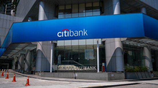 A Citibank branch in Kuala Lumpur