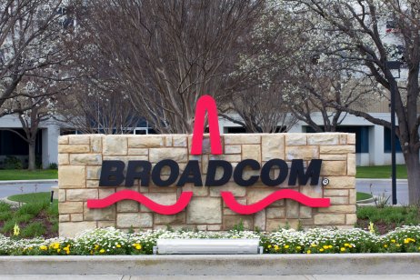Exterior of a Broadcom facility in Silicon Valley