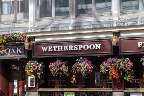 Exterior of a Wetherspoons pub in Holborn, London