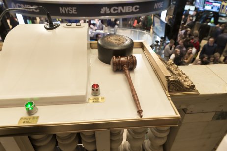 New York Stock Exchange trading floor 