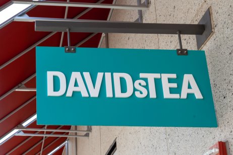 Photo of DavidsTea sign
